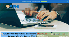 Desktop Screenshot of apnipr.org